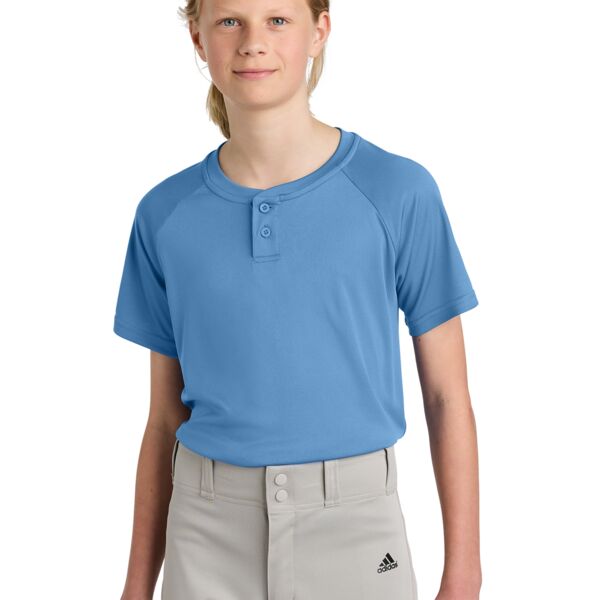 Youth PosiCharge ® Competitor 2 Button Henley Thumbnail