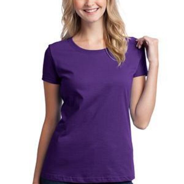 Ladies HD Cotton  100% Cotton T Shirt Thumbnail