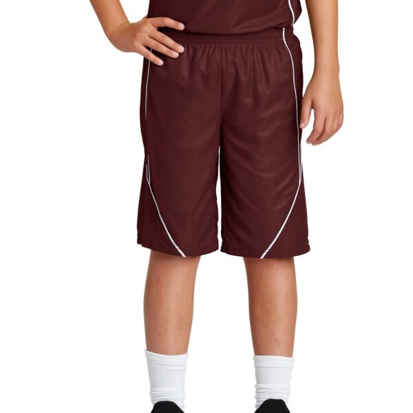 ICD Basketball Uniform Youth Mesh Reversible Spliced Short Thumbnail