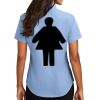 Ladies Short Sleeve Easy Care Shirt Thumbnail
